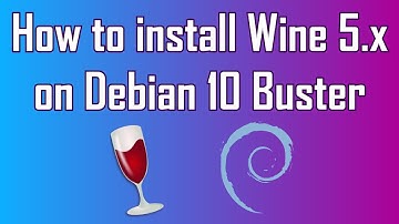 How to install Wine 5.x on Debian 10 Buster