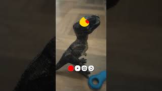 T-rex junior Salah potong kecoa 🦖 @alfajackcomedy #kecoa #tyrannosaurusrex #dinosaurus