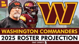 Washington Commanders 2025 Roster Projection: 53-Man Roster Outlook Before Commanders Training Camp
