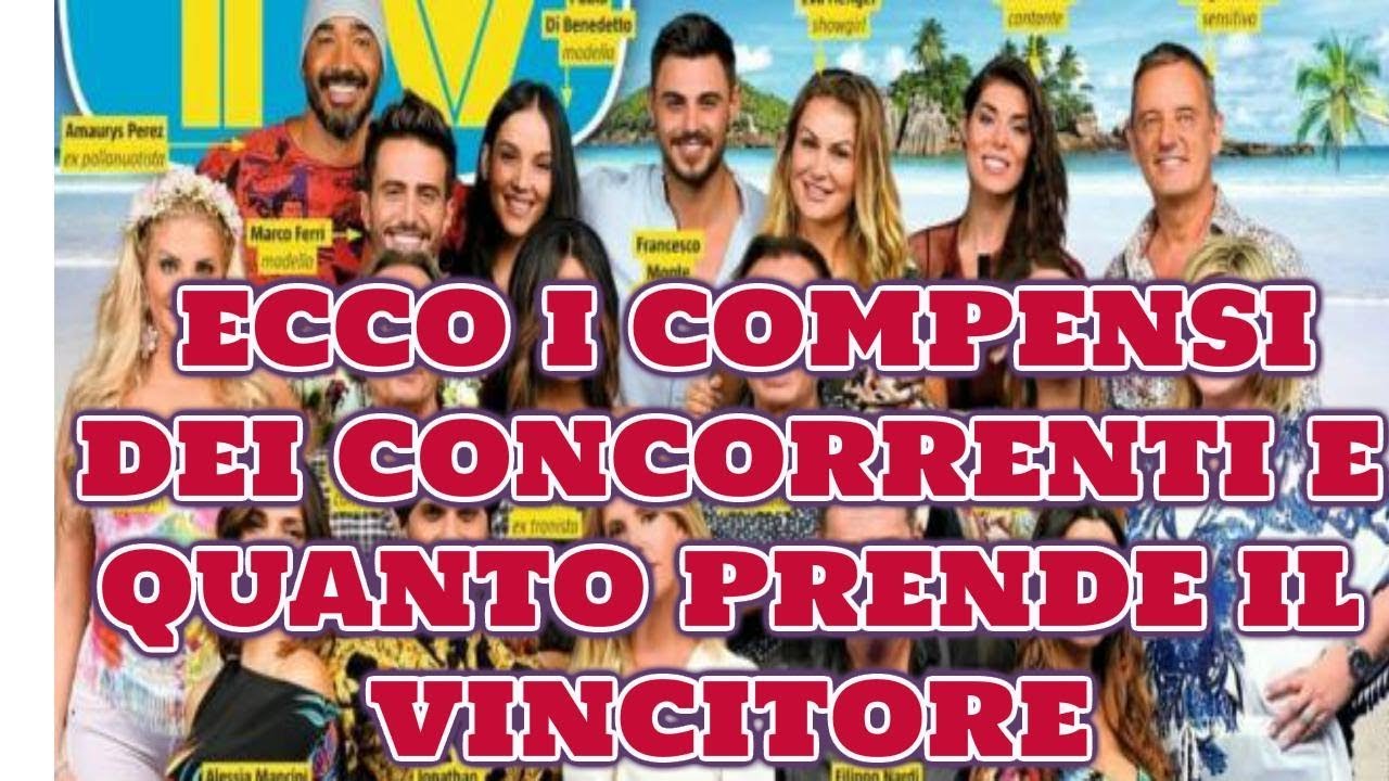 Cast Di L'isola Dei Famosi 2022 Concorrenti