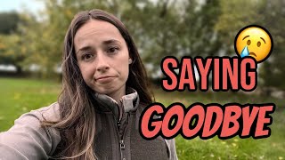 A SAD GOODBYE! 