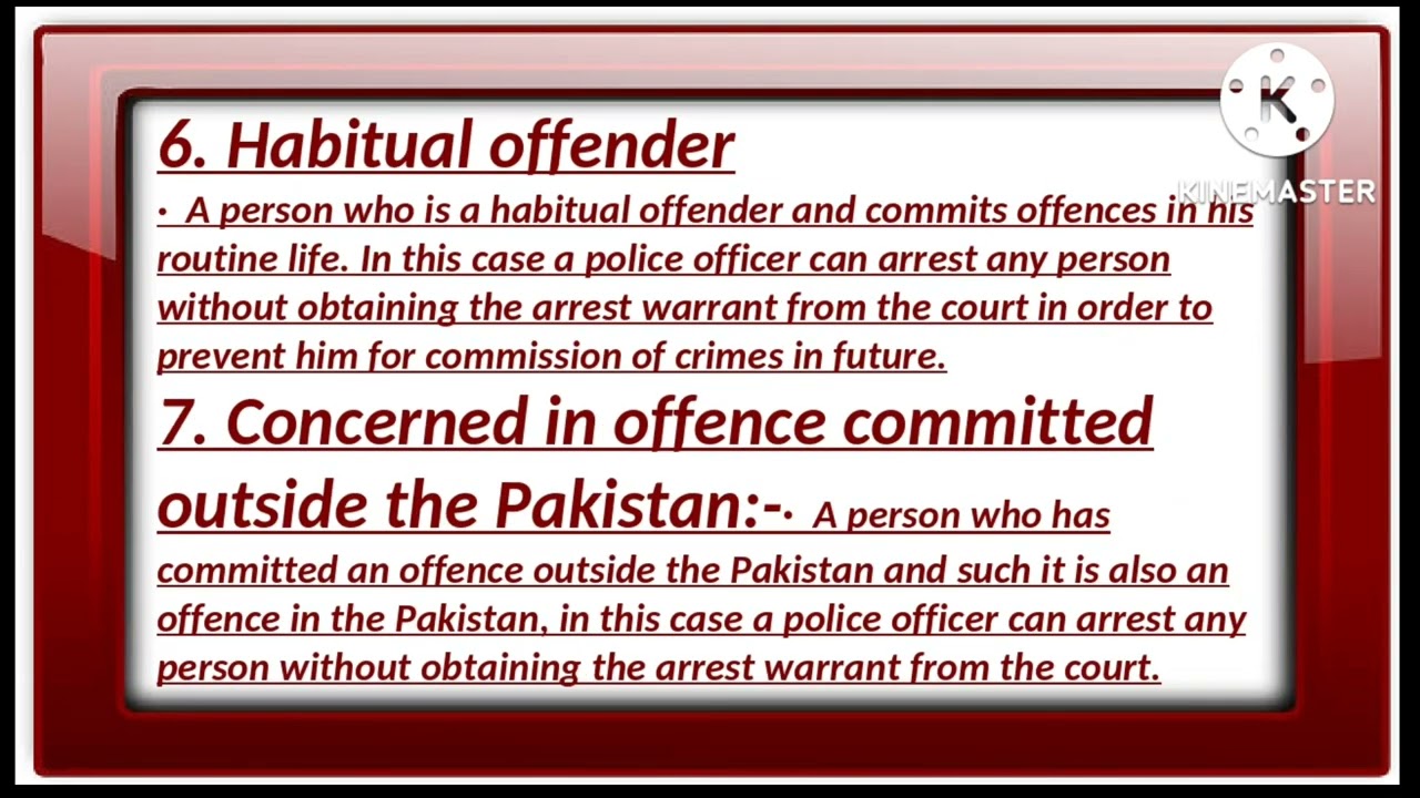 Arrest Without Warrant. Criminal procedure code. Crpc 1st Lecture