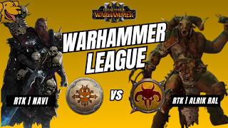 xNavigator (Norsca) vs Alrik Ral (Beastmen) - Game 1 - Warhammer League #5