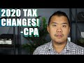 2020 Tax Changes - From a CPA!
