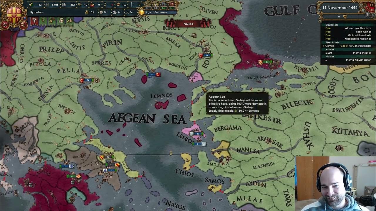 Eu4 byzantine resurgence beyond typus 1 youtube