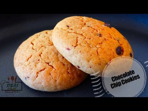 QUICK AND EASY CHOCOLATE CHIP COOKIES WITHOUT BUTTER HOMEMADE RECIPE
