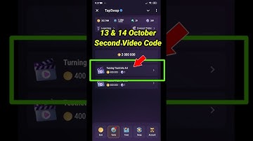 TapSwap Code Today | TapSwap Turning Trash Into Art Video Code | 13&14 October Video Code