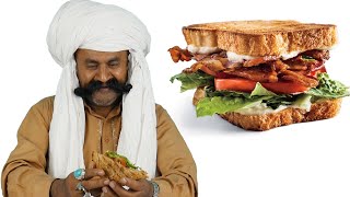 Tribal People Reaction to BLT Sandwich