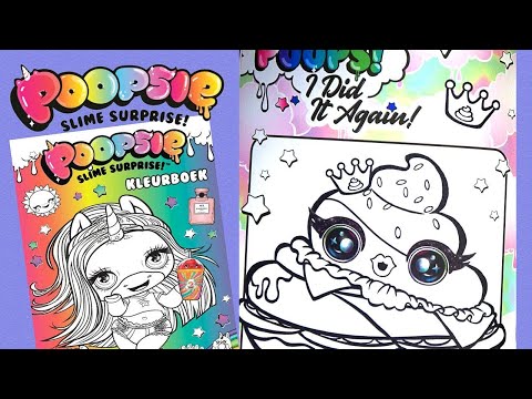 Cool Poopsie Slime Surprise Coloring Page 