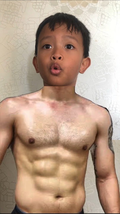 Cara Berotot Dengan Cepat!💪🏻😁#bermainsambilbelajar #anakanak #bermain #olahraga #gym #shorts