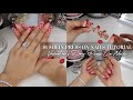 $1 SHEIN PRESS ON NAILS TUTORIAL ♡ VALENTINE&#39;S DAY PRESS ON NAILS! | Affordable Nails At Home