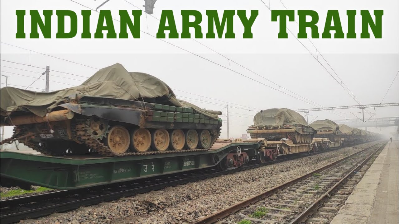 Military Train Rda INDIAN ARMY TRAIN OF INDIAN RAILWAYS ☆MILITARY TRAIN☆ARMY TRAIN☆भारतीय ...
