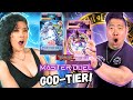 Tier zero new competitive dark magician vs blueeyes in yugioh master duel