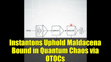 Instantons Uphold Maldacena Bound in Quantum Chaos via OTOCs