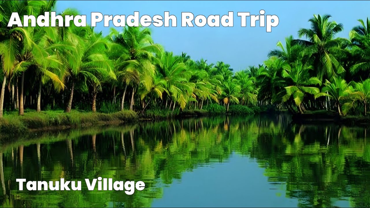 Tanuku India Bike Tour 4K | Andhra Pradesh Village