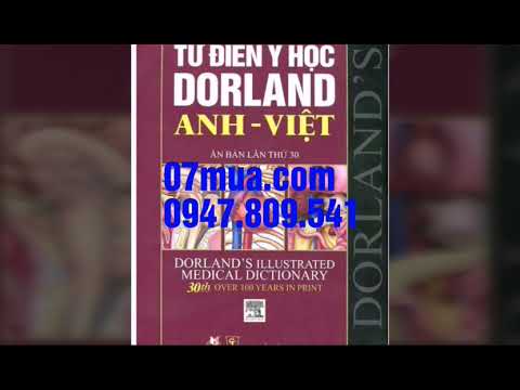 Từ điển y học dorland Anh Việt - youtube