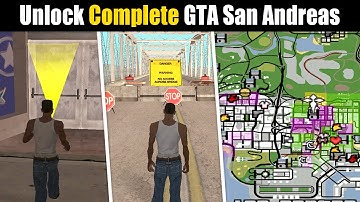 How to Unlock All GTA San Andreas | How to Unlock Complete GTA San Andreas Game