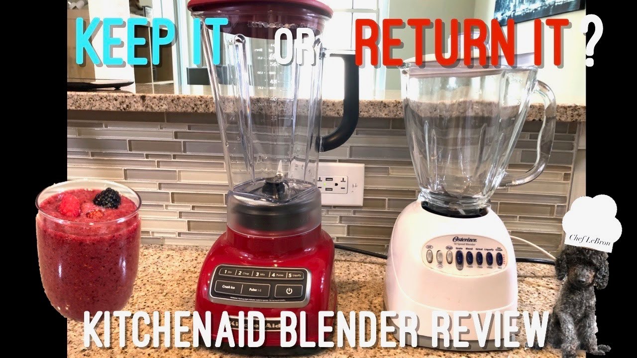 KitchenAid 5-Speed Diamond Blender Review review: The KitchenAid 5