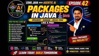 Packages in Java | Create & Import Packages Explained | Core Java | Episode 42