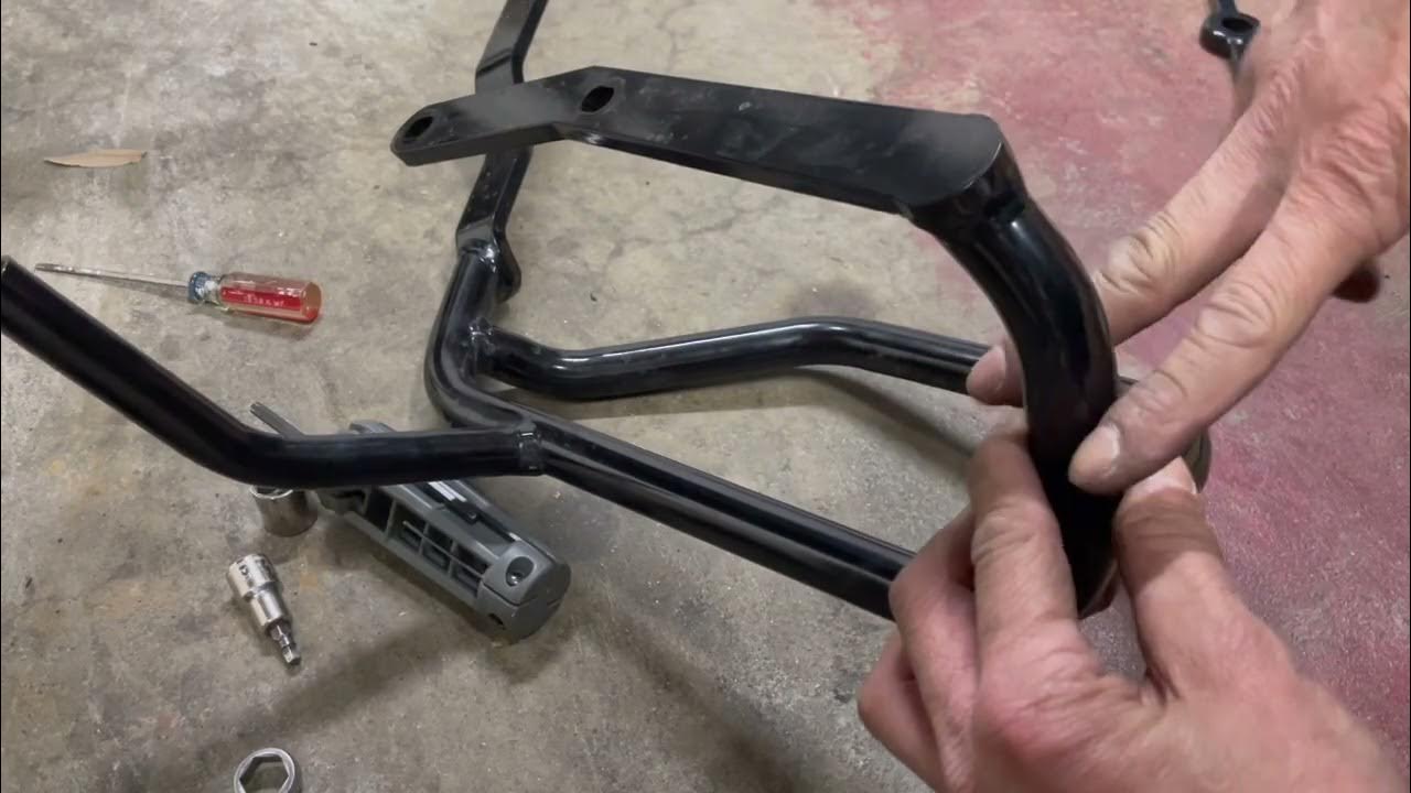 CRF300L Rally crash bars YouTube