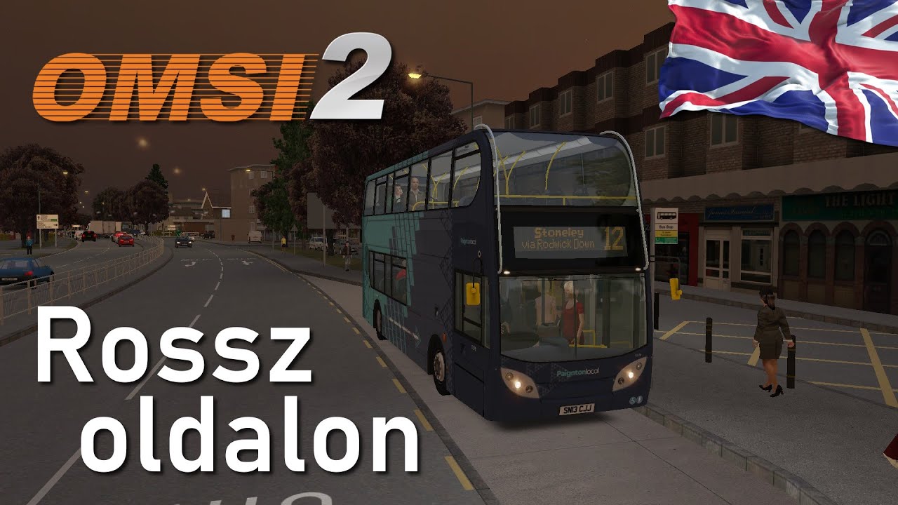 Angol pálya, angol busz | Westcountry 3 | OMSI 2 HUN