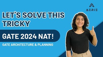 Solve This Tricky GATE 2024 NAT | GATE 2024