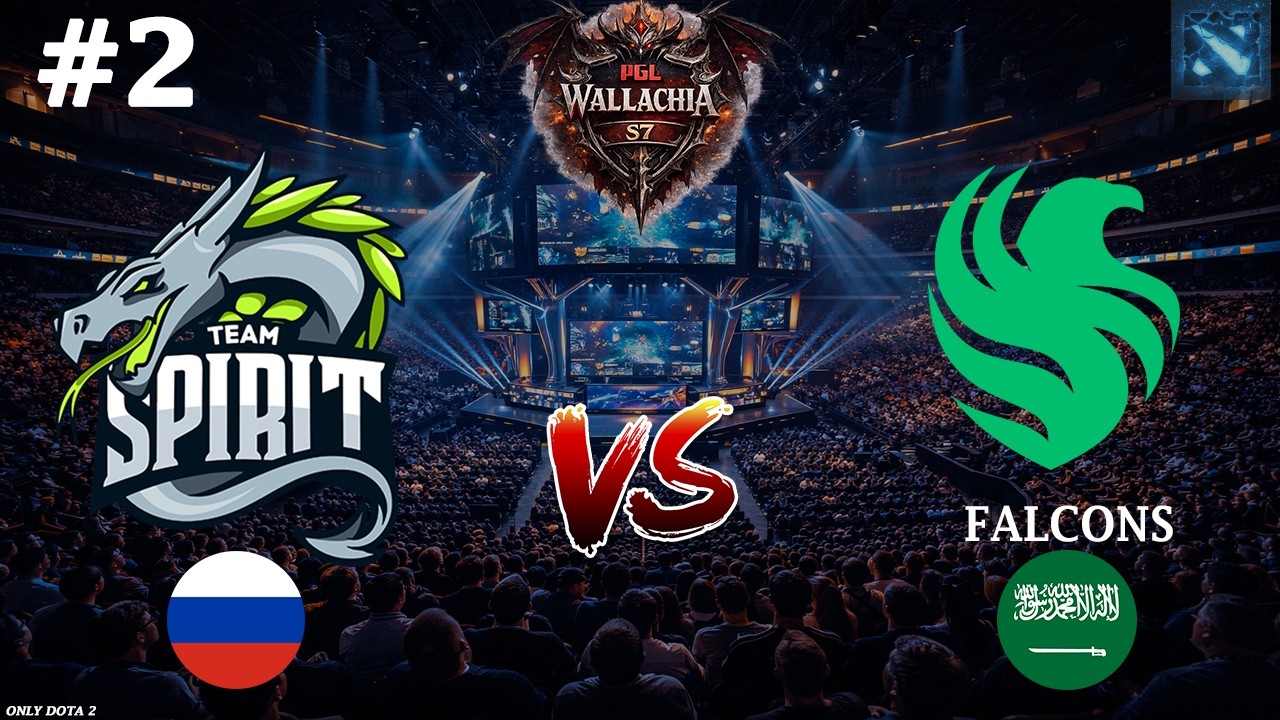 ЯТОРО СНОВА НА БИСТЕ ПРОТИВ КЕЗА | Spirit vs Falcons #2 (BO3) PGL Wallachia S7