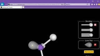 VSEPR pHET Simulation