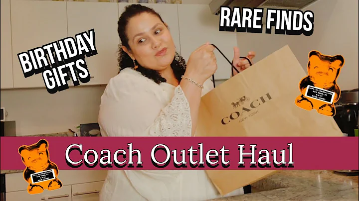 Yes Another Coach Outlet Haul - Birthday Gifts and Rare Finds