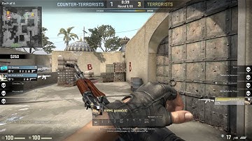CS:GO goose[x5] | 10man de_dust2 3k clutch