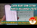 CARA MEMBUAT KARTU KELUARGA ONLINE
