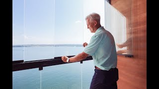 Full Lumon Glazing Retractable Demonstration | Full Height & Half Height with Lumon Railings Update