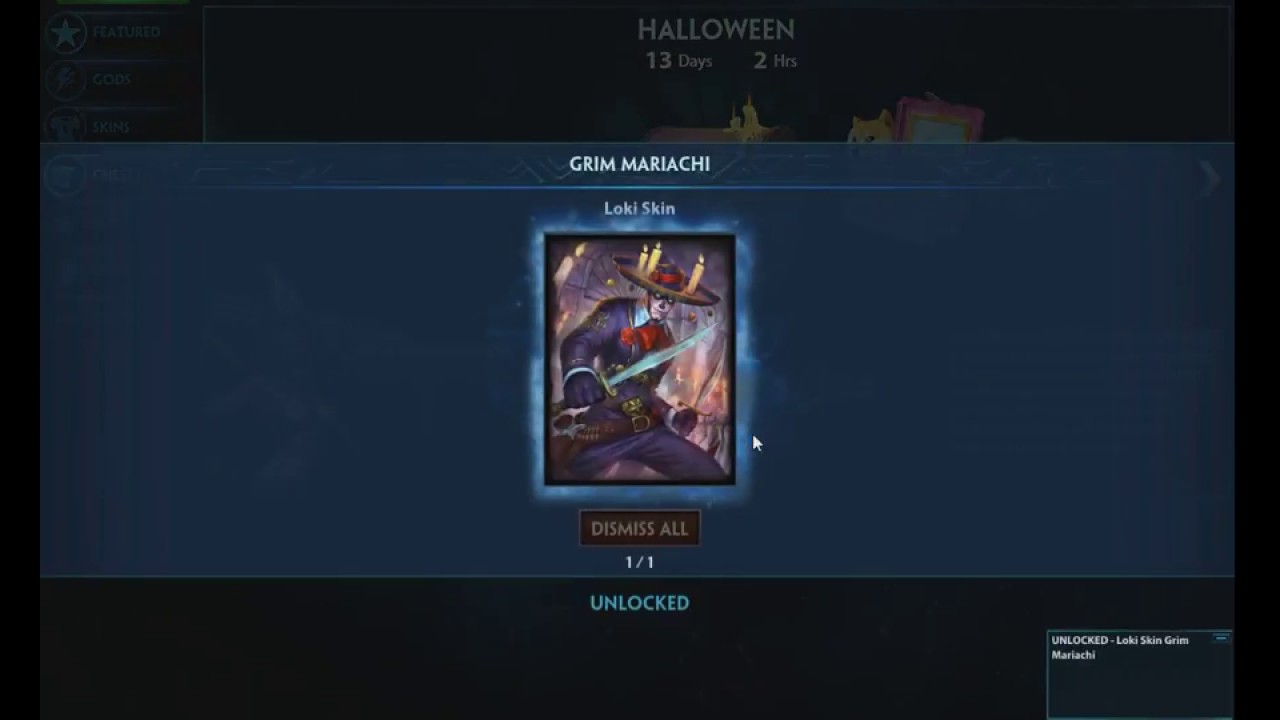 smite halloween chest opening 2017 youtube