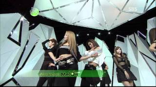 20111023 少女時代 - MR. TAXI + The Boys 韓国SBS人気歌謡 HD