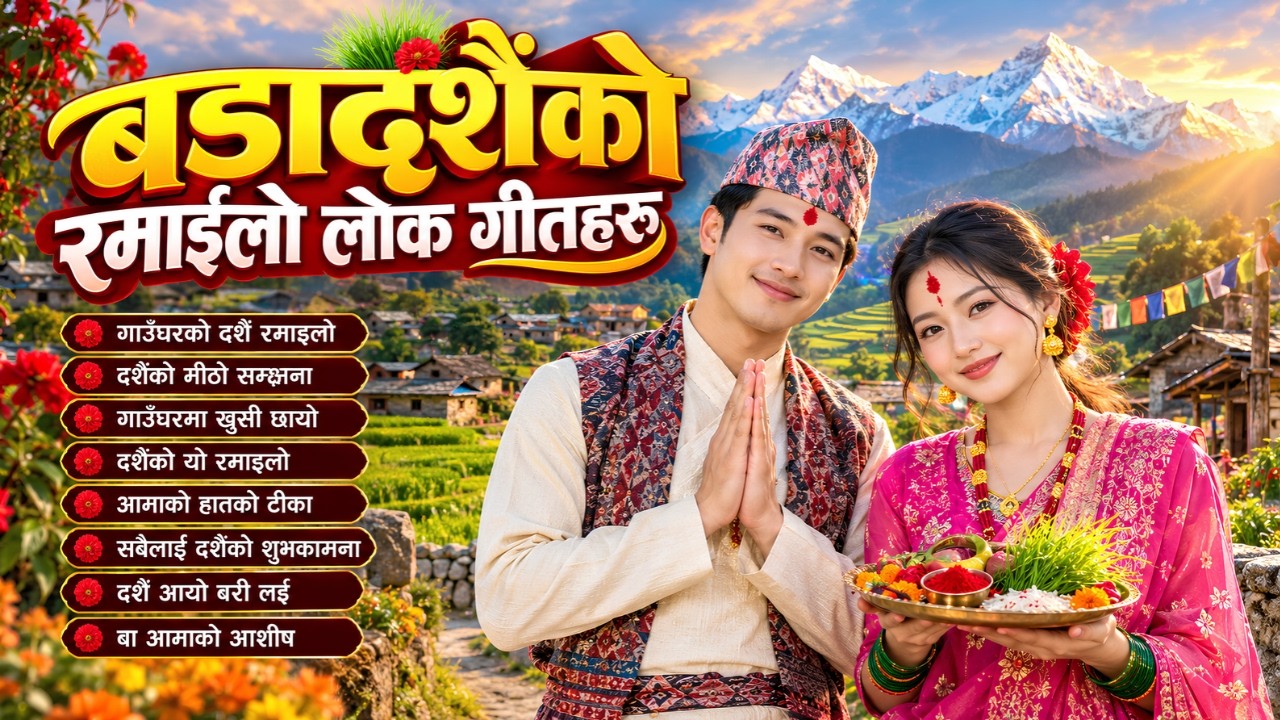 🎶 Best Nepali Dashain Songs 2026 | Superhit Dashain Lok Geet Collection | Festival Special
