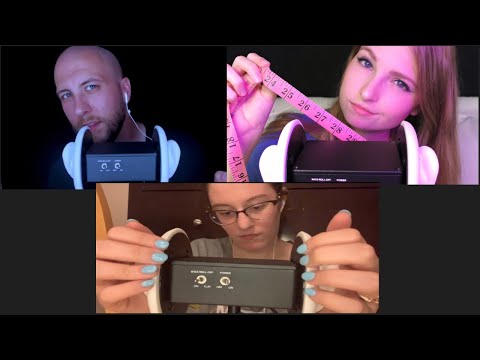 [ASMR] Ear Tingle Heaven Using 3DIO (Collab)