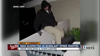 Police looking for man who broke into Summerlin-area homes
