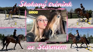 Vlog // Skokový trénink se Stormem