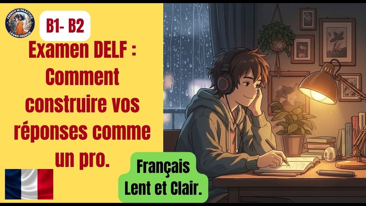 ✅ Vous voulez réussir le DELF/DALF ? Écoutez ceci