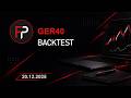 GER40. Backtest. 20.12.2025 #backtest #ger40 #focusprofit_pro