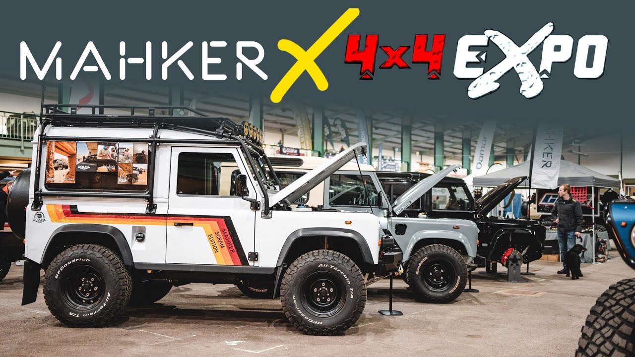We took our LAND ROVER DEFENDERS to the 4x4 EXPO 2023 Mahker Weekly