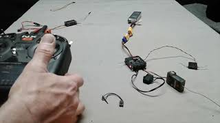 SPEKTRUM RC TELEMETRY RECEIVER SIGNAL HOW TO SEE IT ON YOUR TRANSMITTER RC AIRPLANE E-FLITE FMS BNF