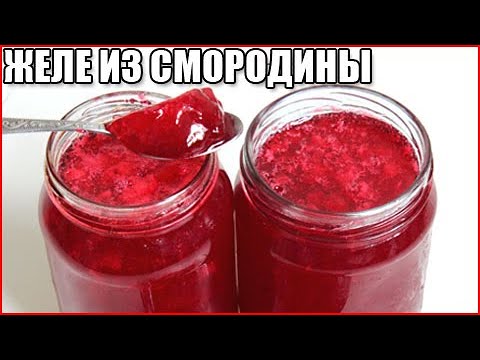 ГУСТОЕ ЖЕЛЕ ИЗ КРАСНОЙ СМОРОДИНЫ НА ЗИМУ за 10 минут!