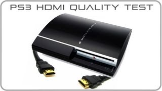 ► PS3 HDMI Quality Test [ 1080p ]