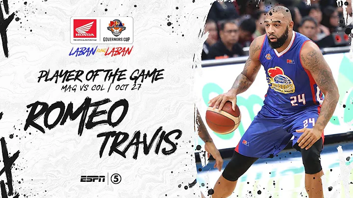 Best Player: Romeo Travis | PBA Governors Cup 2019