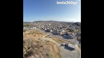 某オクでゲットしたinsta360goをドローンに付けて撮影してみた！