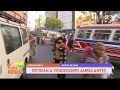 Puestos de venta de pollo se encuentran cerrados y retiran a vendedores ambulantes