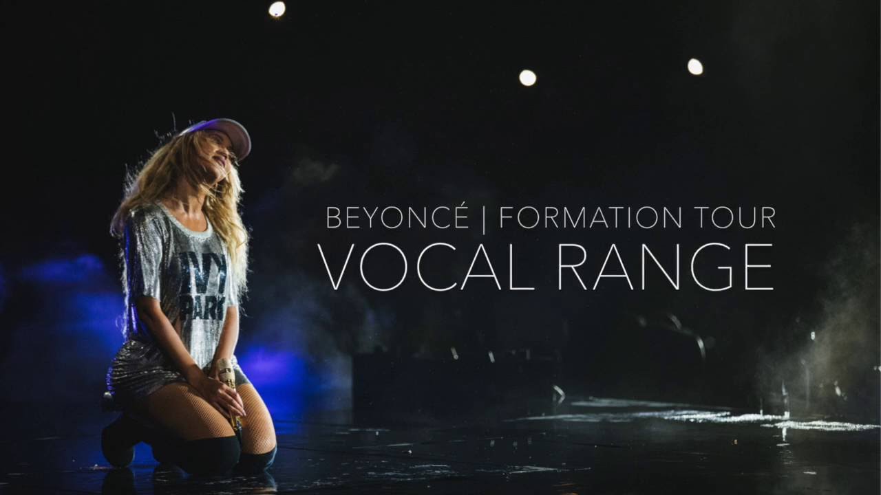 Beyoncé | Formation World Tour - Vocal Range in 30 Seconds (C3-C6 ...