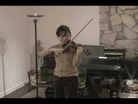 Bin Huang plays Paganini caprice No. 24