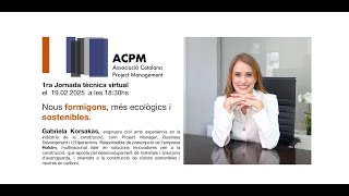 1a trobada tècnica amb l’ACPM: Nous formigons, més ecològics i sostenibles
